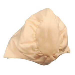 Antique White Satin Baby Bonnet White Fully Lined Doll Handmaids Tale Hat Prop